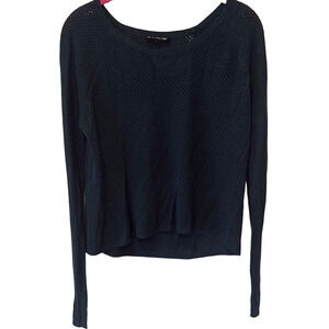 Rag & Bone knit green top, medium